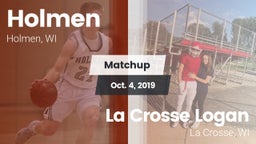 Matchup: Holmen vs. La Crosse Logan 2019
