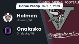 Recap: Holmen  vs. Onalaska  2023