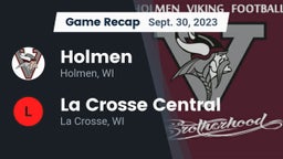Recap: Holmen  vs. La Crosse Central  2023