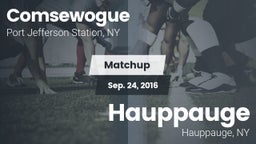 Matchup: Comsewogue vs. Hauppauge  2016