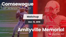 Matchup: Comsewogue vs. Amityville Memorial  2016