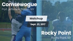 Matchup: Comsewogue vs. Rocky Point  2017
