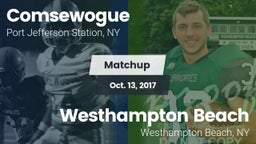 Matchup: Comsewogue vs. Westhampton Beach  2017
