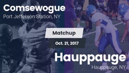 Matchup: Comsewogue vs. Hauppauge  2017