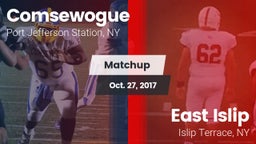 Matchup: Comsewogue vs. East Islip  2017