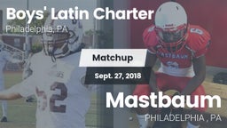 Matchup: Boys' Latin Charter vs. Mastbaum 2018