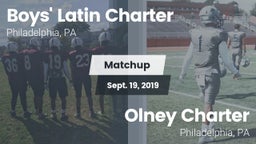 Matchup: Boys' Latin Charter vs. Olney Charter  2019
