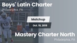 Matchup: Boys' Latin Charter vs. Mastery Charter North  2019