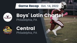 Recap: Boys' Latin Charter  vs. Central  2022
