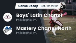 Recap: Boys' Latin Charter  vs. Mastery Charter North  2022