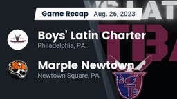 Recap: Boys' Latin Charter  vs. Marple Newtown  2023