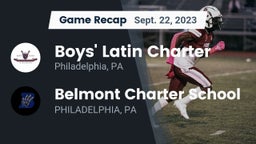 Recap: Boys' Latin Charter  vs. Belmont Charter School 2023