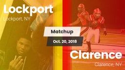 Matchup: Lockport vs. Clarence  2018