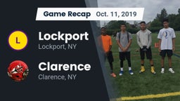 Recap: Lockport  vs. Clarence  2019