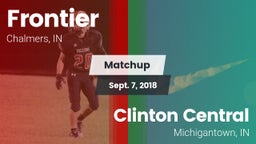 Matchup: Frontier vs. Clinton Central  2018