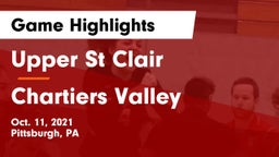 Upper St Clair vs Chartiers Valley  Game Highlights - Oct. 11, 2021