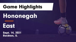 Hononegah  vs East  Game Highlights - Sept. 14, 2021