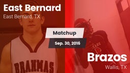 Matchup: East Bernard vs. Brazos  2016