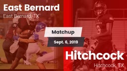 Matchup: East Bernard vs. Hitchcock  2019