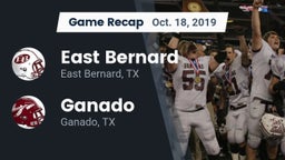 Recap: East Bernard  vs. Ganado  2019