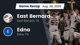 Recap: East Bernard  vs. Edna  2020