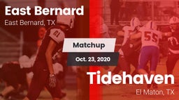 Matchup: East Bernard vs. Tidehaven  2020