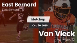 Matchup: East Bernard vs. Van Vleck  2020