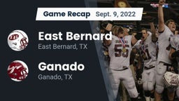 Recap: East Bernard  vs. Ganado  2022