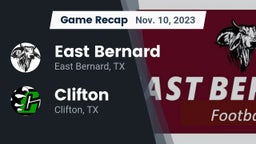 Recap: East Bernard  vs. Clifton  2023