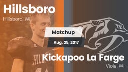Matchup: Hillsboro vs. Kickapoo La Farge  2017