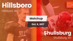 Matchup: Hillsboro vs. Shullsburg  2017