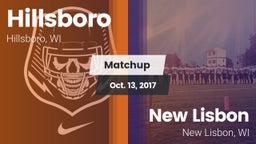 Matchup: Hillsboro vs. New Lisbon  2017