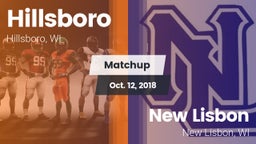 Matchup: Hillsboro vs. New Lisbon  2018