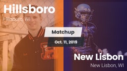 Matchup: Hillsboro vs. New Lisbon  2019