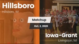 Matchup: Hillsboro vs. Iowa-Grant  2020