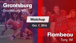 Matchup: Grantsburg vs. Flambeau  2016