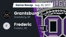 Recap: Grantsburg  vs. Frederic  2017