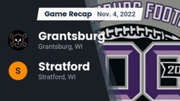 Recap: Grantsburg  vs. Stratford  2022