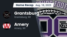 Recap: Grantsburg  vs. Amery  2023