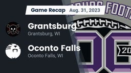 Recap: Grantsburg  vs. Oconto Falls  2023