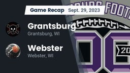 Recap: Grantsburg  vs. Webster  2023