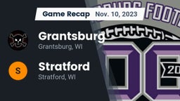 Recap: Grantsburg  vs. Stratford  2023