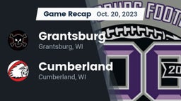 Recap: Grantsburg  vs. Cumberland  2023