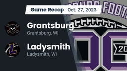 Recap: Grantsburg  vs. Ladysmith  2023