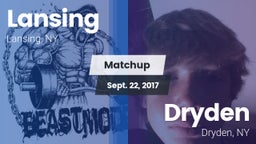 Matchup: Lansing vs. Dryden  2017