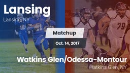 Matchup: Lansing vs. Watkins Glen/Odessa-Montour 2017