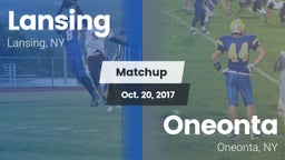 Matchup: Lansing vs. Oneonta  2017