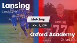 Matchup: Lansing vs. Oxford Academy  2018