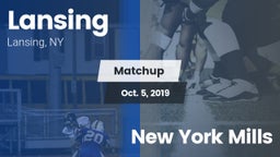 Matchup: Lansing vs. New York Mills 2019