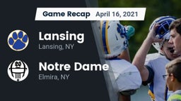Recap: Lansing  vs. Notre Dame  2021